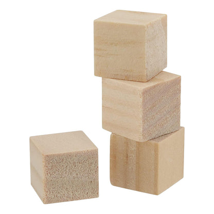 Wooden Cubes (100 Pack)