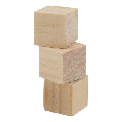 Wooden Cubes (100 Pack)