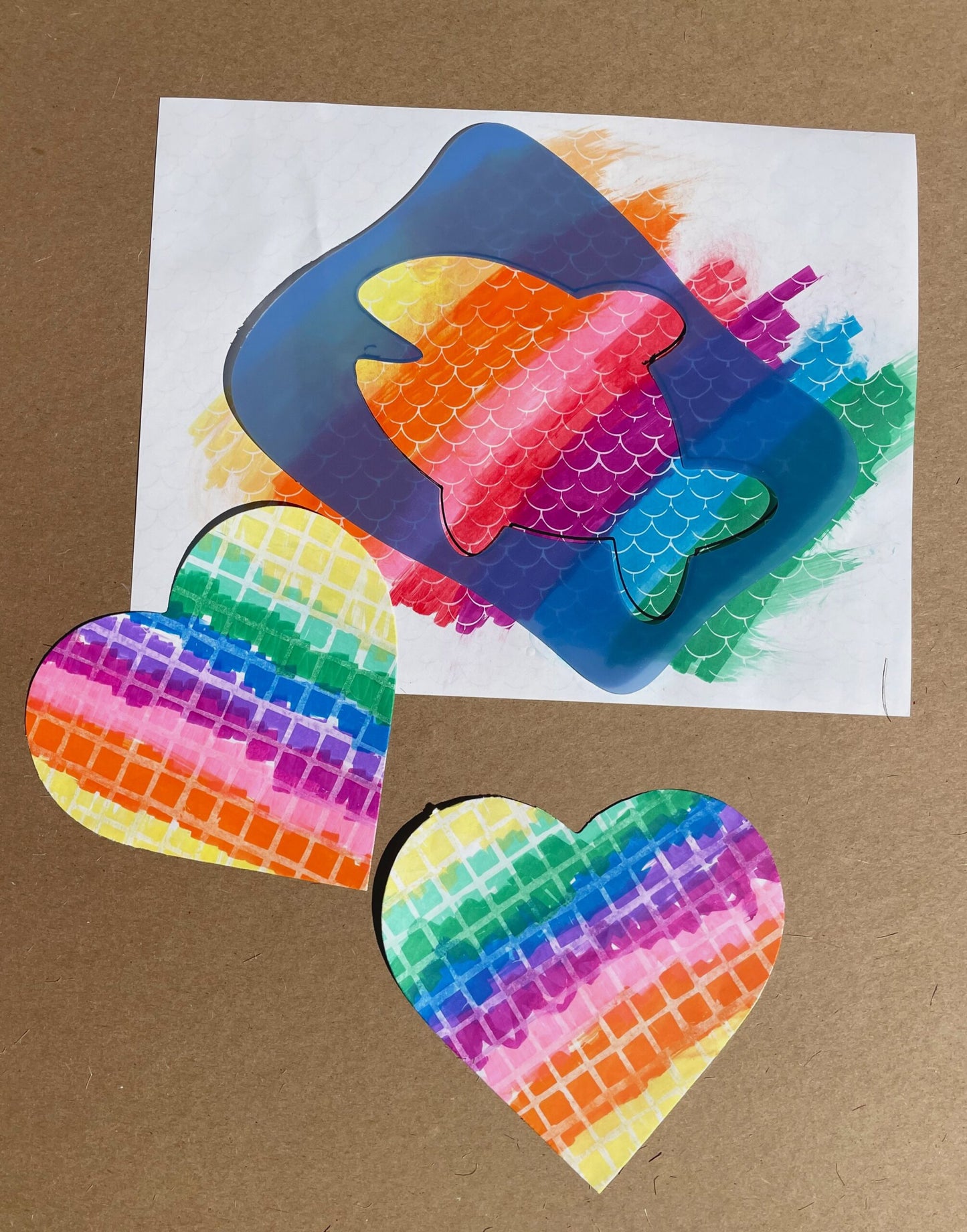 Color Reveal Textures Paper (96 Pack)