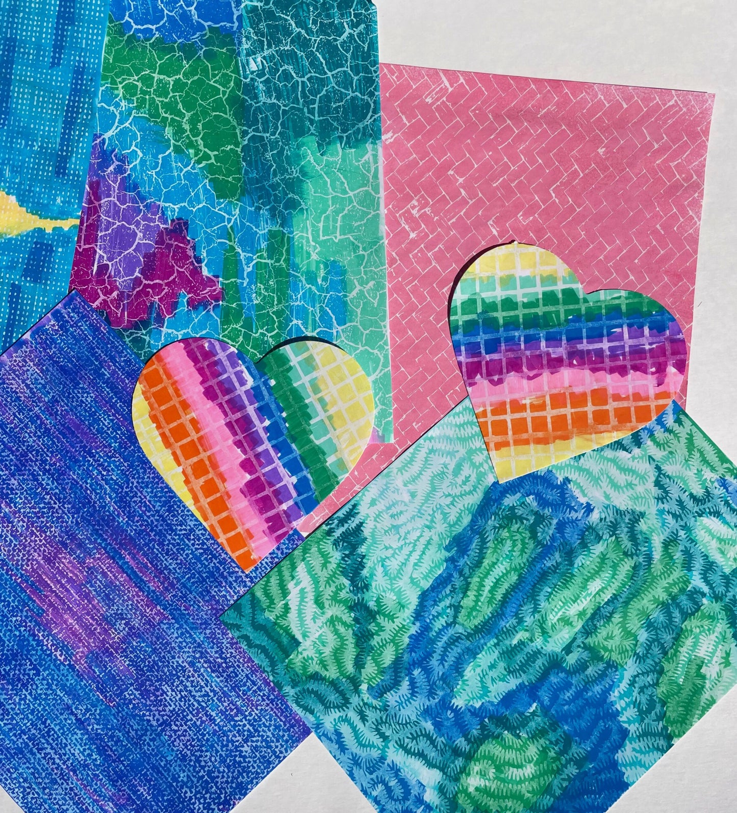 Color Reveal Textures Paper (96 Pack)