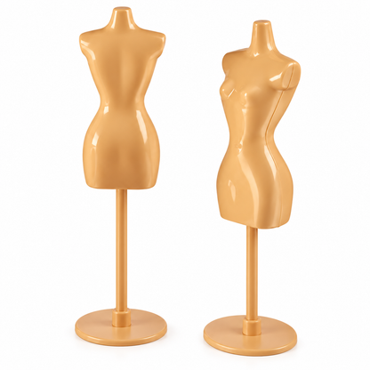 Plastic Mannequins (12 Pack)