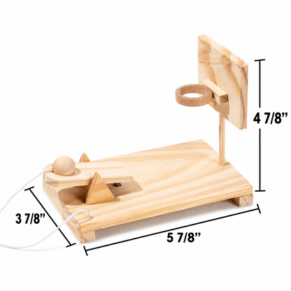 DIY Wooden Basketball Game (10 Pack)