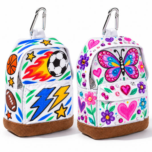 CYO Mini Backpack Keychains (12 Pack)