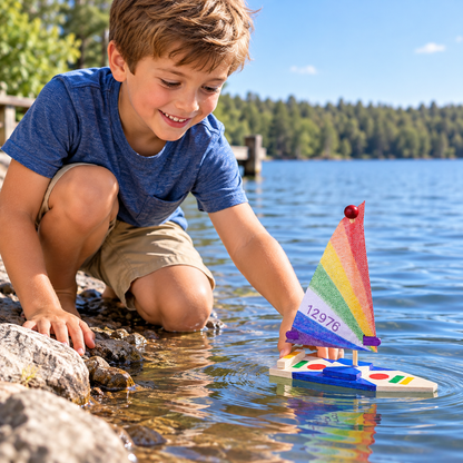 DIY Wooden Sailboats (12 Pack)