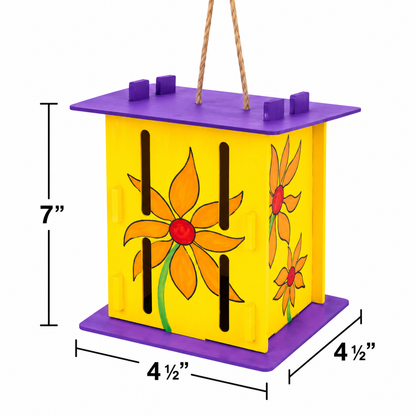 DIY Wooden Butterfly Houses (12 Pack)