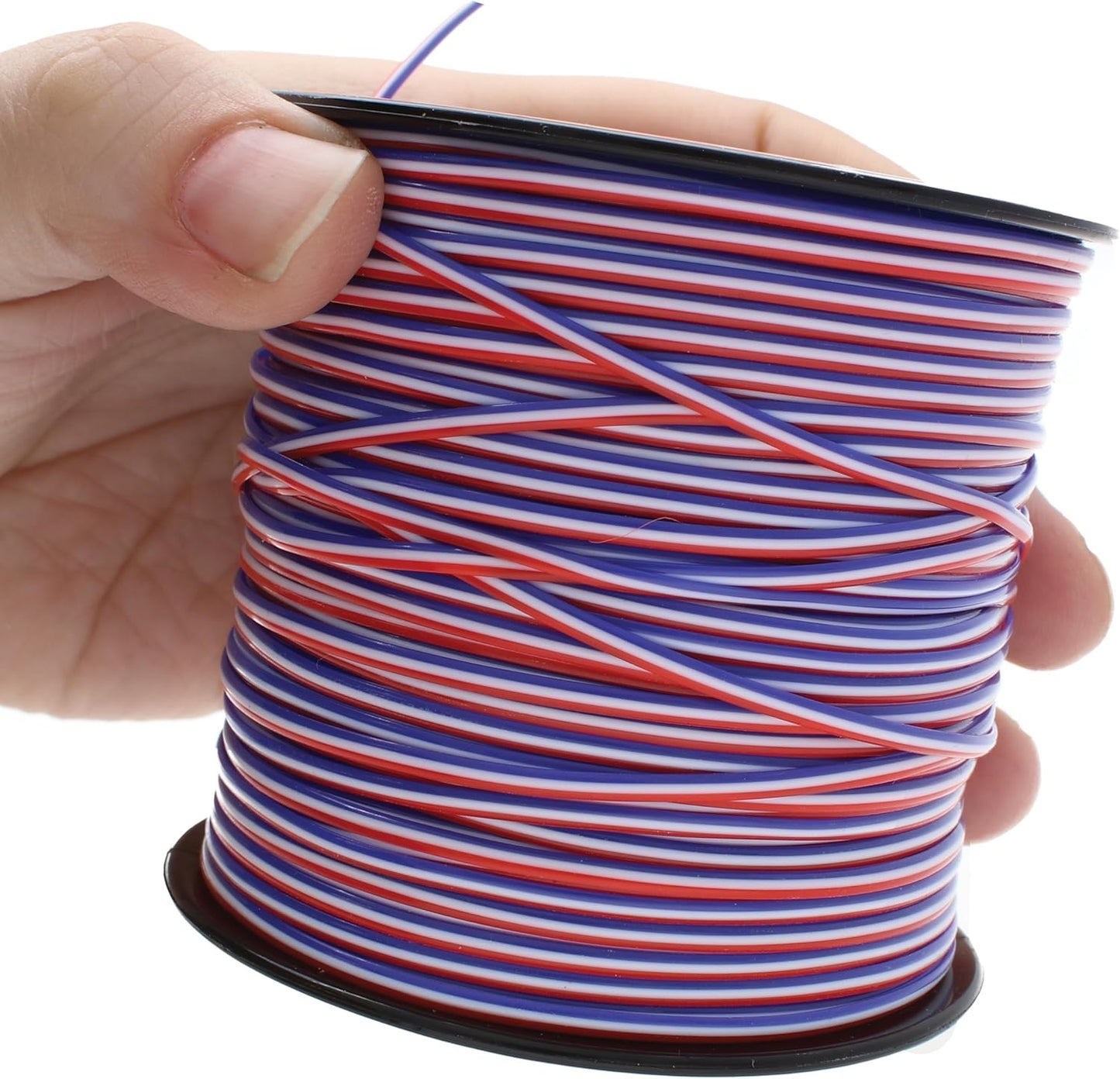 Treslace Rexlace Plastic Lacing - Red / White / Blue