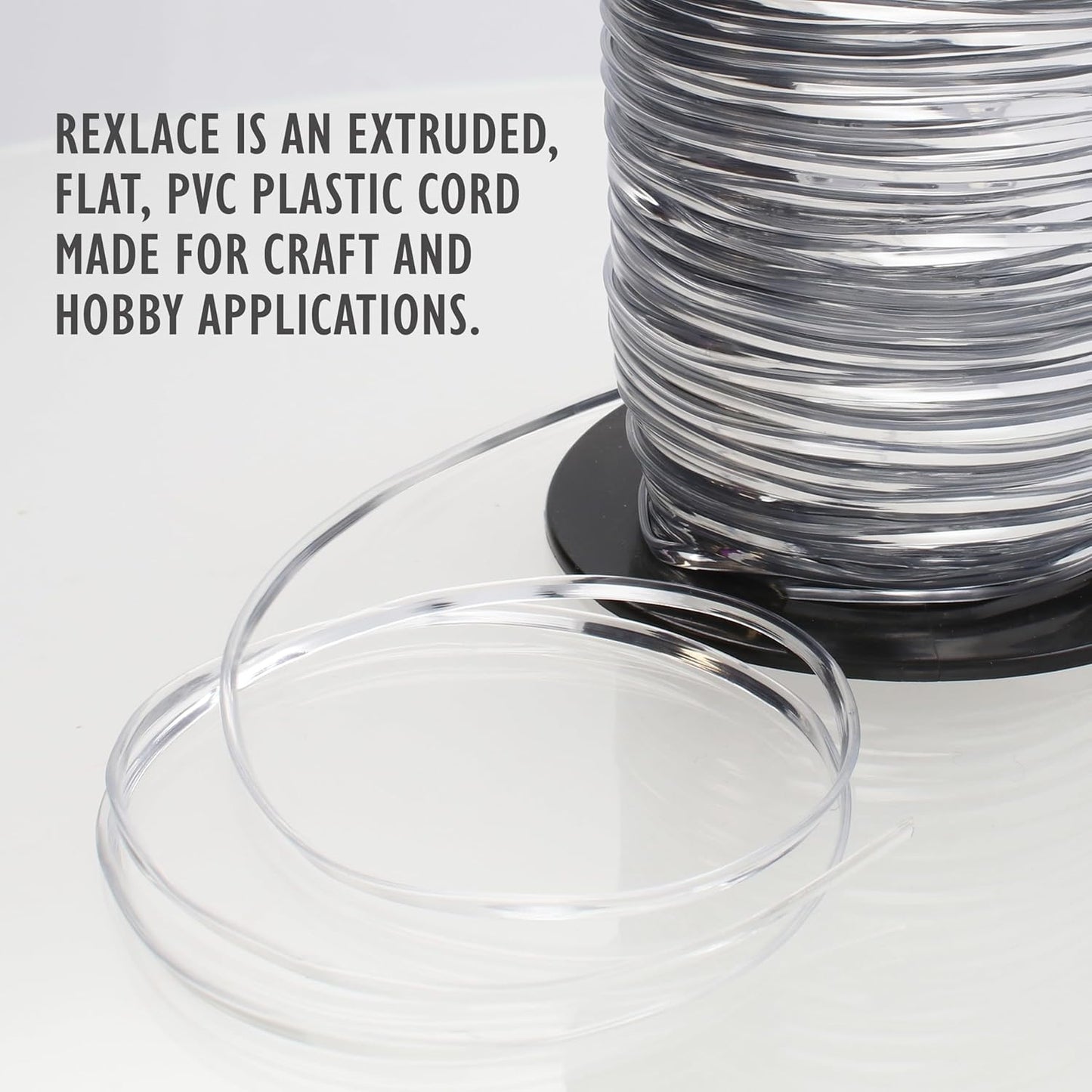 Rexlace Plastic Lacing - Holographic Silver