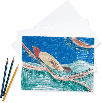 White Drawing Paper - 12" X 18" (500 Sheets)