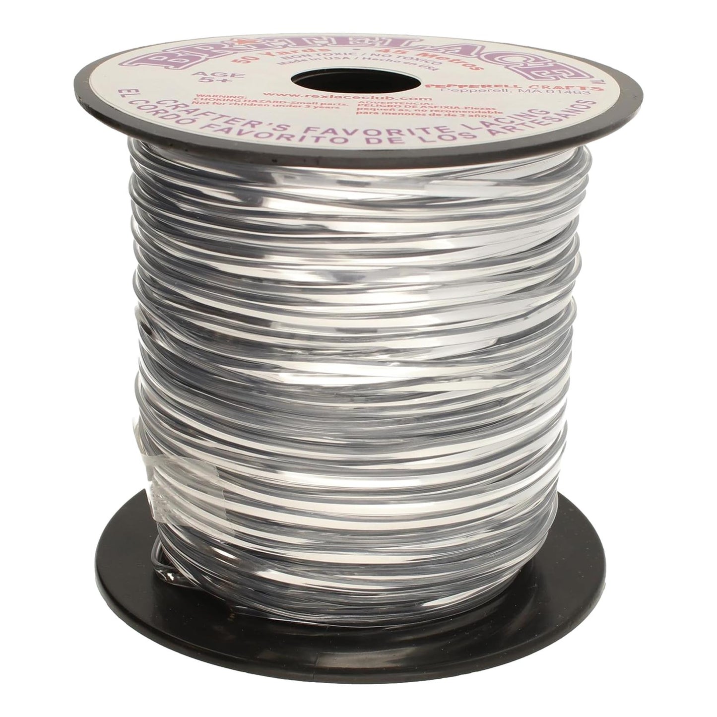Rexlace Plastic Lacing - Holographic Silver