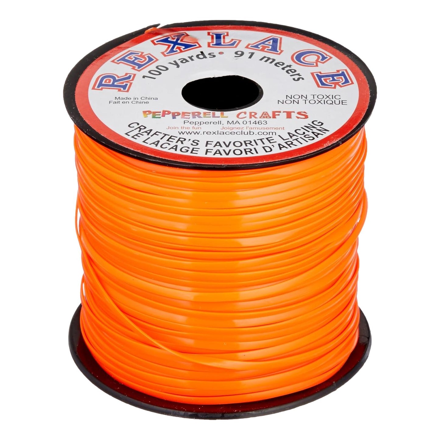 Rexlace Plastic Lacing - Neon Orange