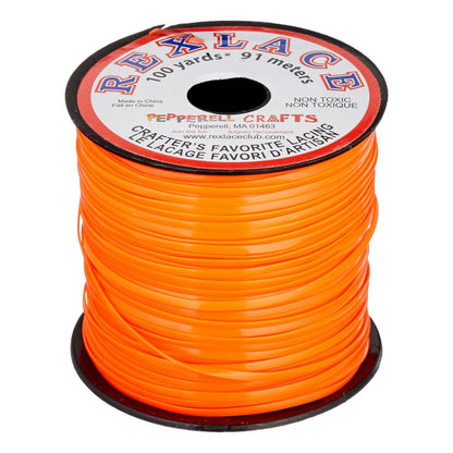 Rexlace Plastic Lacing - Neon Orange
