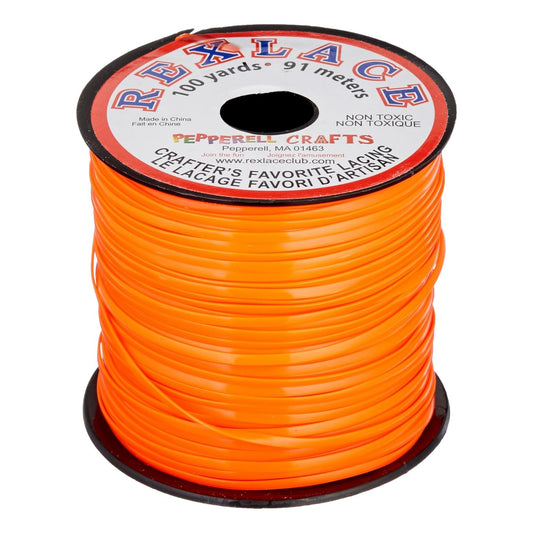 Rexlace Plastic Lacing - Neon Orange
