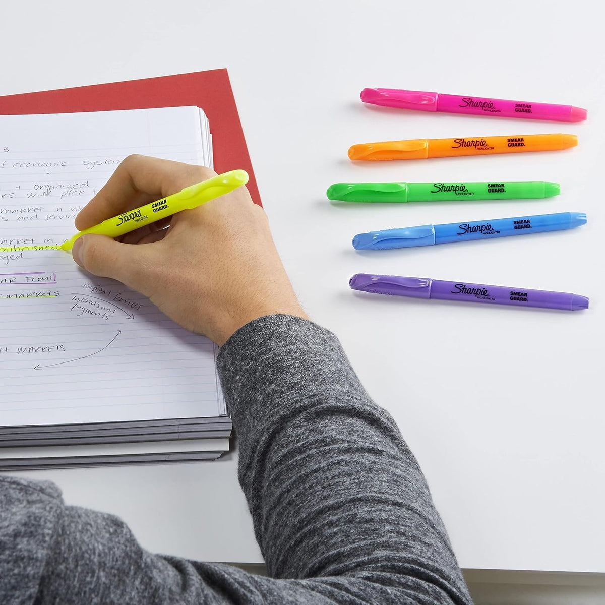 Sharpie Pocket Style Highlighters - Assorted Colors (12 Pack)