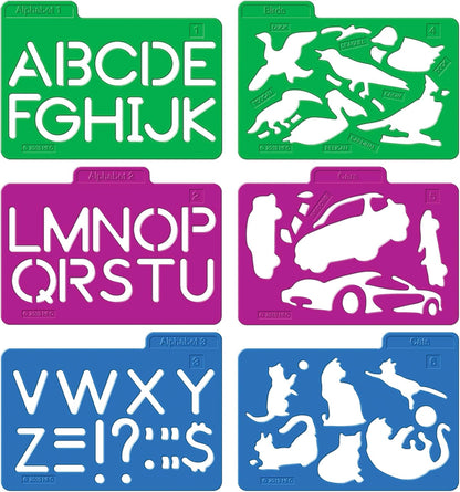 Assorted Stencils Pack (Set of 24)