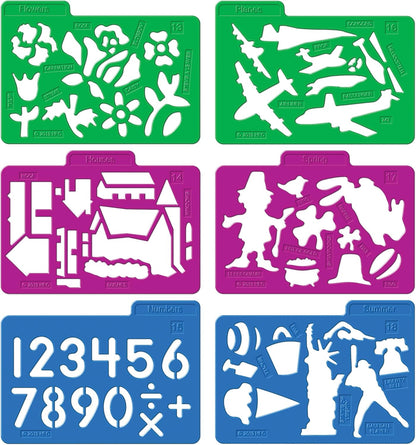 Assorted Stencils Pack (Set of 24)