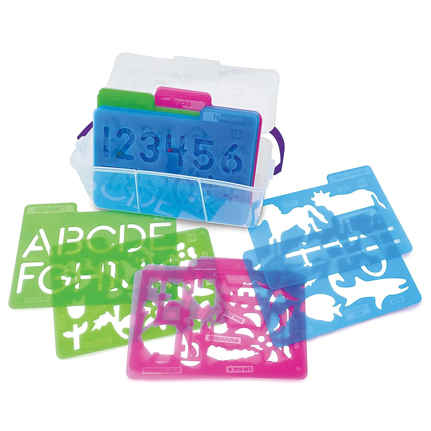Assorted Stencils Pack (Set of 24)
