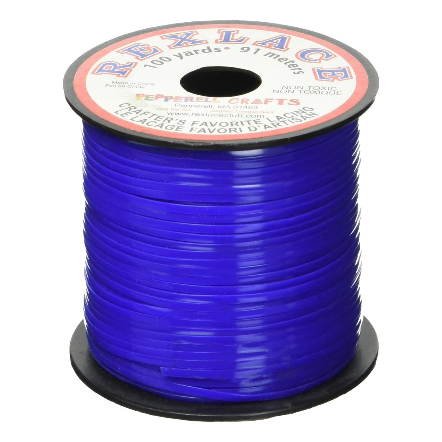 Rexlace Plastic Lacing - Blue (100 yd)