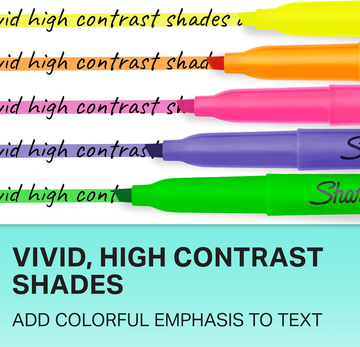 Sharpie Pocket Style Highlighters - Assorted Colors (12 Pack)