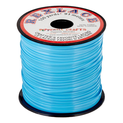 Rexlace Plastic Lacing - Light Blue (100 yd)