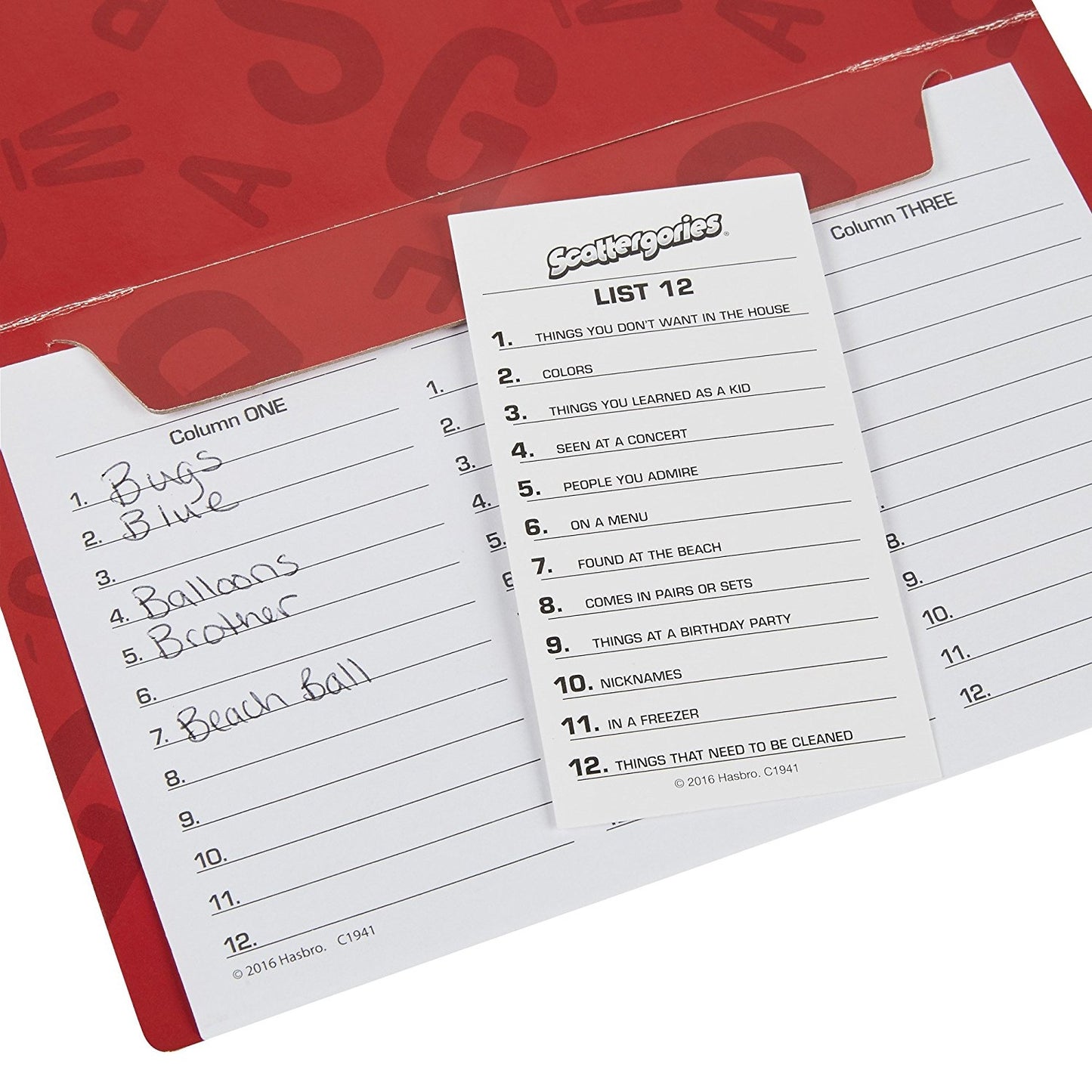 Scattergories