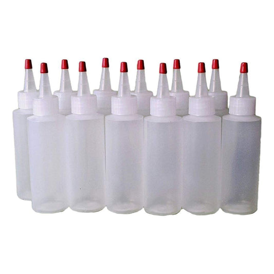 Plastic Squeeze Bottles (12 Pack) - EconoCrafts