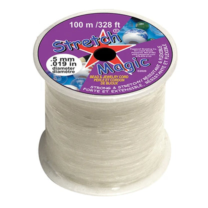 Stretch Magic Clear Elastic Cord - .5 mm x 328 ft