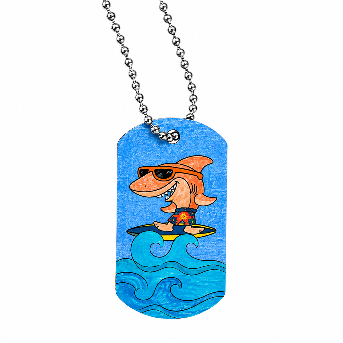 DIY Dog Tag Necklaces (12 Pack)