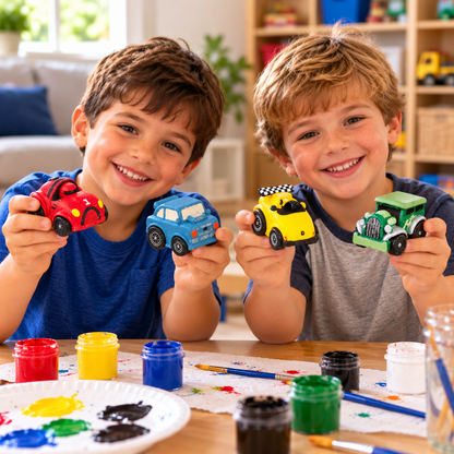 Plaster Cars (18 Pack)