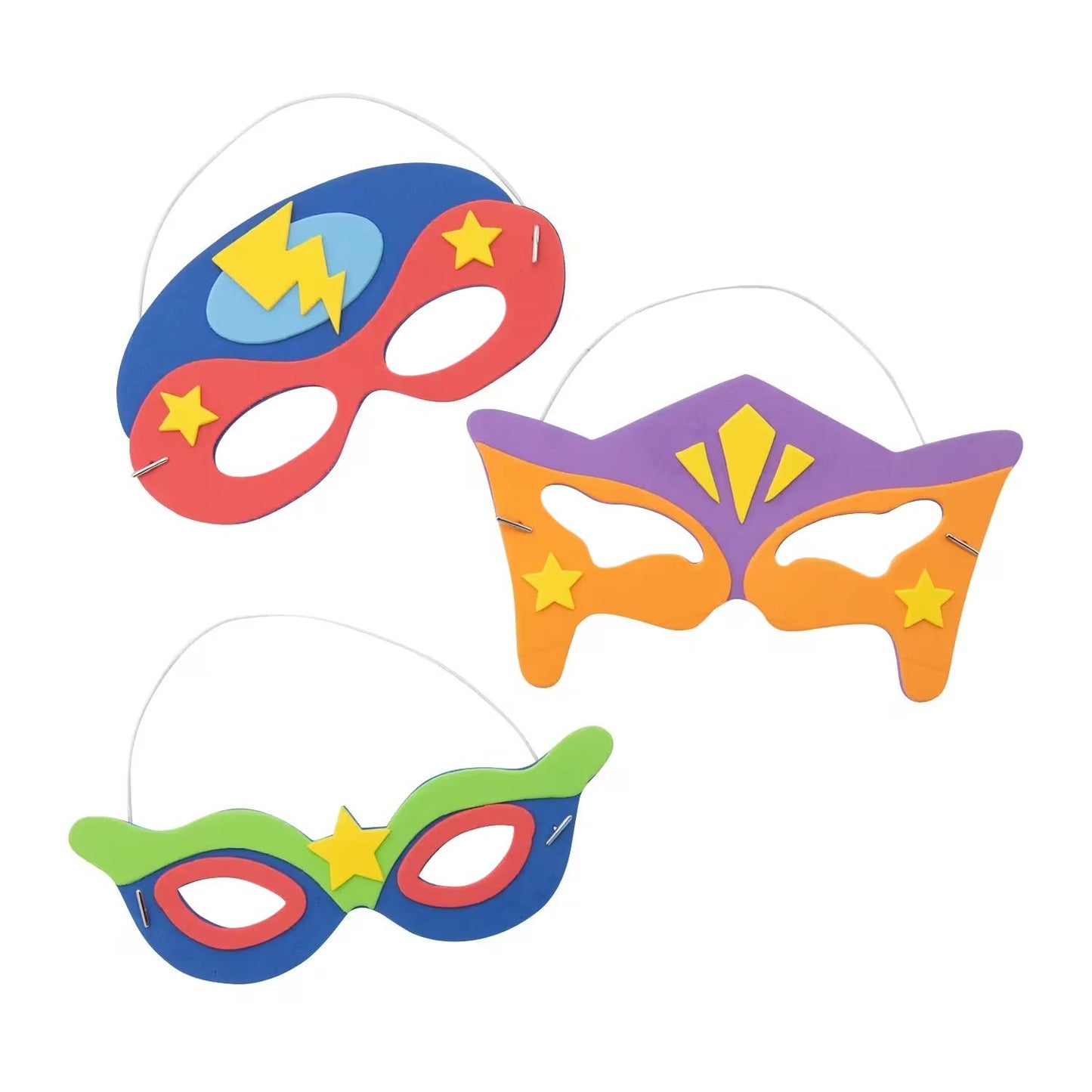 Superhero Mask Craft Kit (12 Pack)