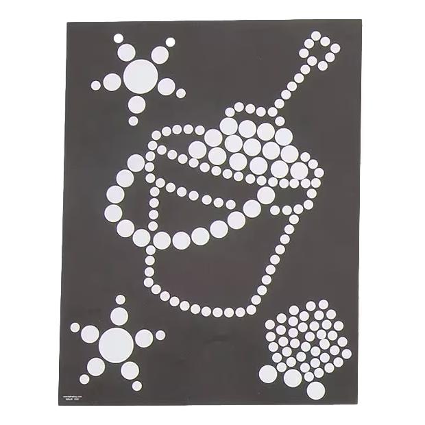 Summertime Dot Sticker Paper Art Sheets (12 Pack)