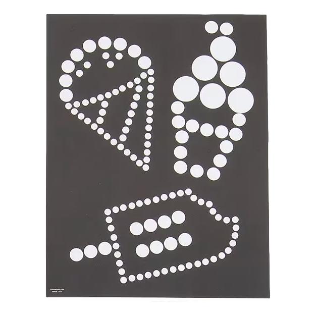 Summertime Dot Sticker Paper Art Sheets (12 Pack)