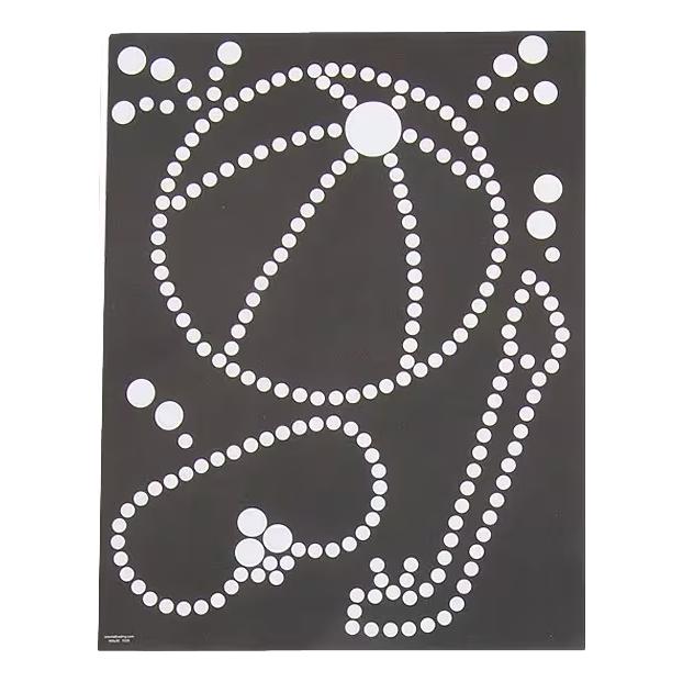 Summertime Dot Sticker Paper Art Sheets (12 Pack)