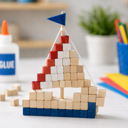 Wooden Cubes (100 Pack)