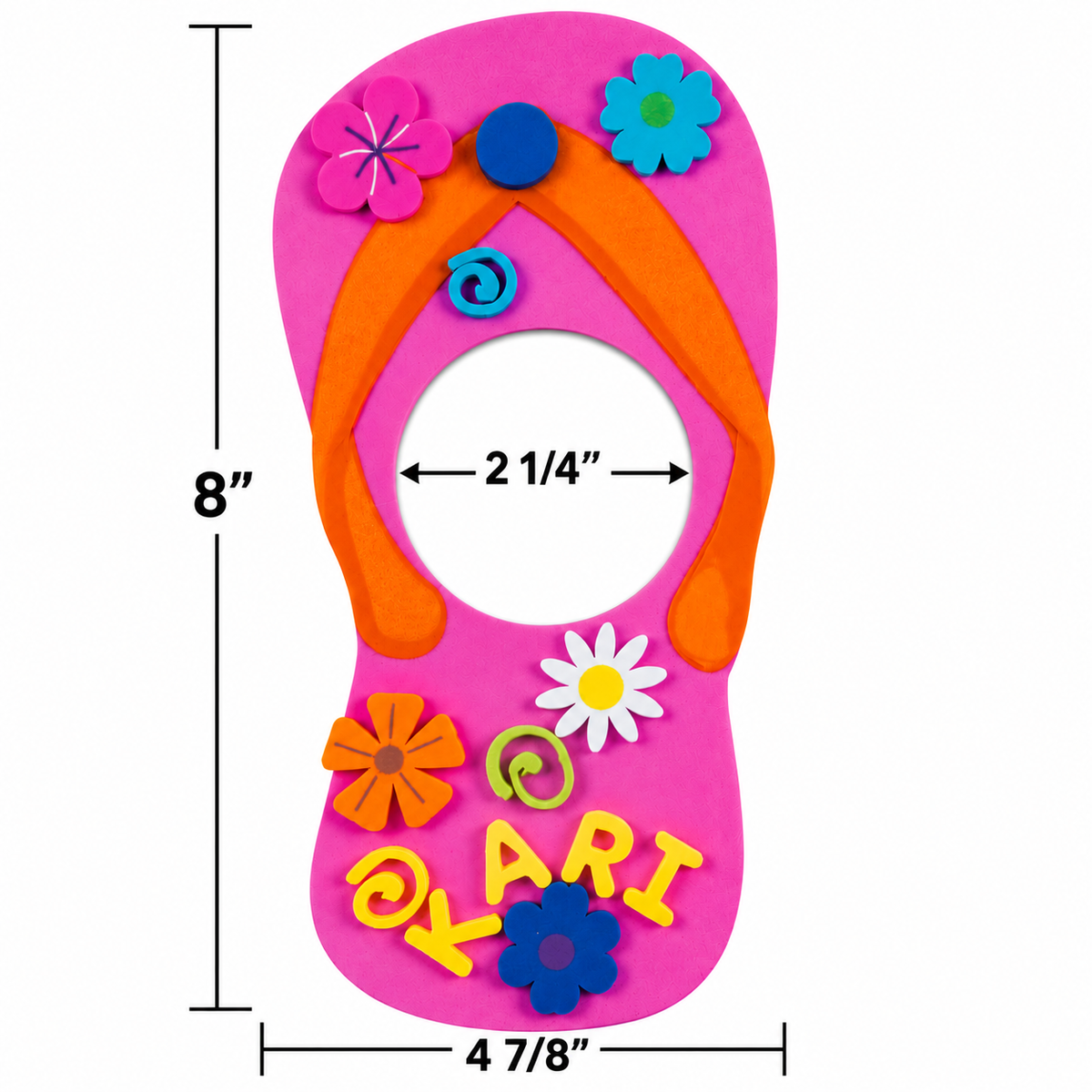 DIY Flip Flop Picture Frames (24 Pack)