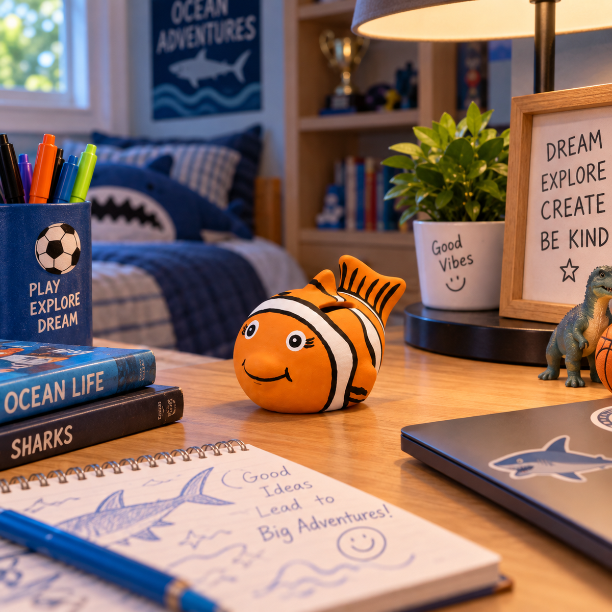 DIY Ceramic Fish Banks (12 Pack)