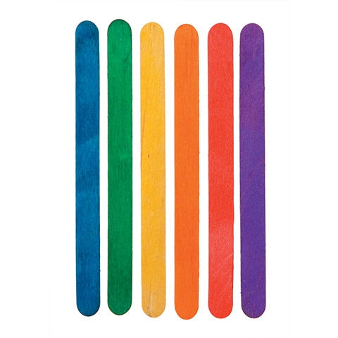 Rainbow Craft Sticks