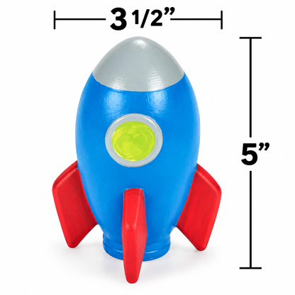 DIY Ceramic Rocket Ship Banks (12 Pack)