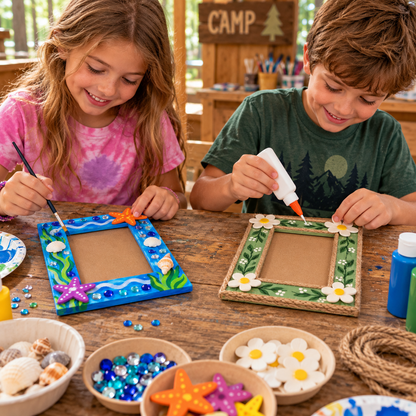 DIY Wooden Rectangle Picture Frames (12 Pack)