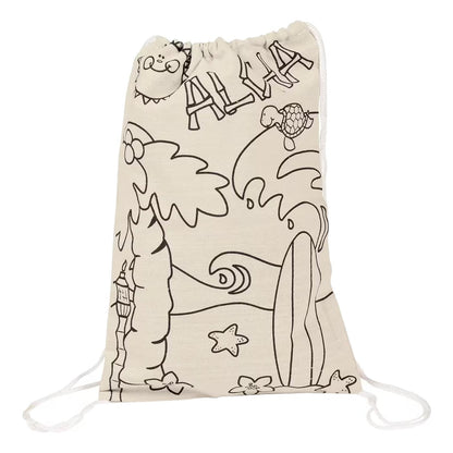 CYO Tropical Drawstring Bags (12 Pack)