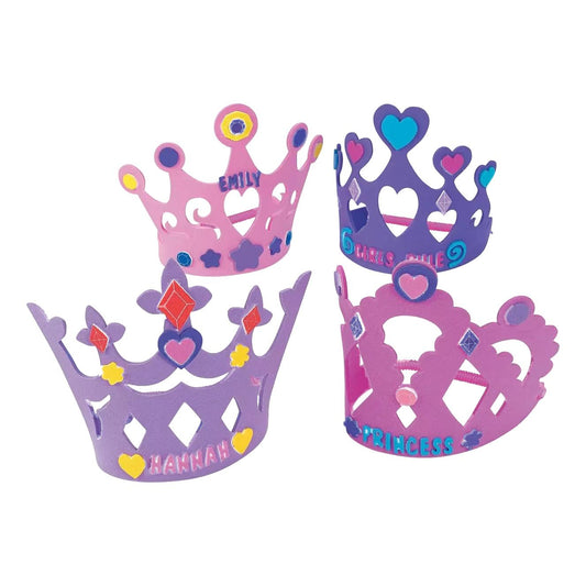 DIY Princess Crowns (12 Pack)