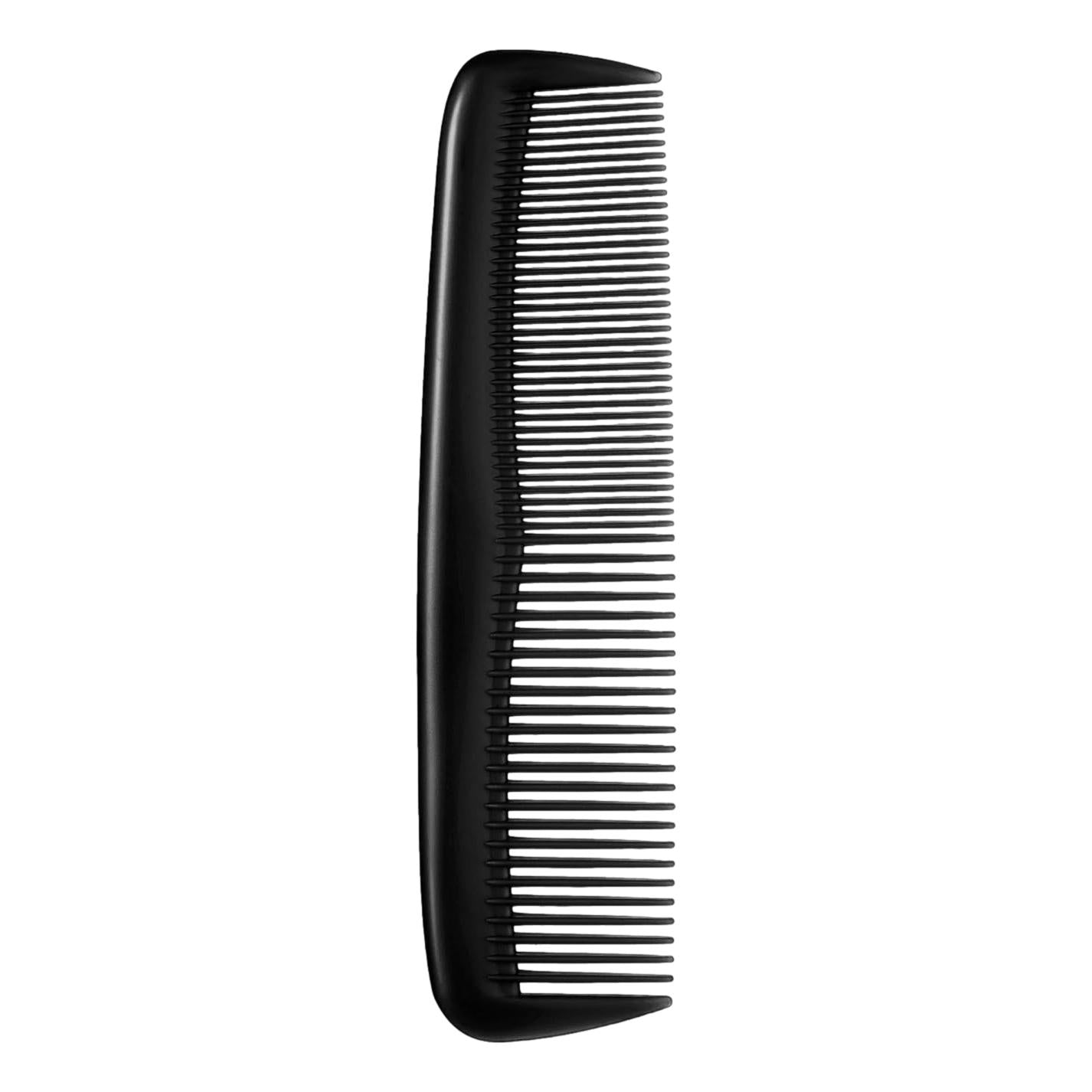 Black Plastic Combs (12 Pack)