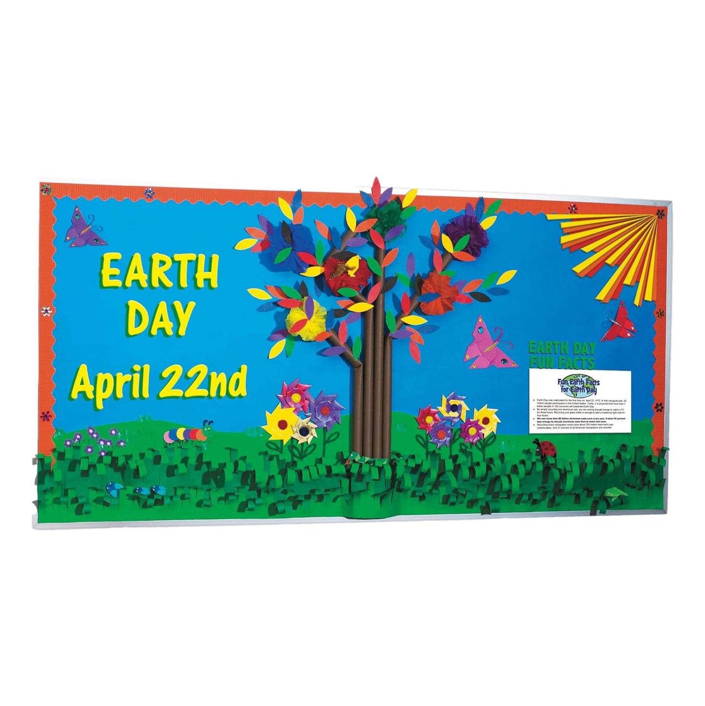 Bordette Bulletin Board Border - Orange (2 1/4" x 50')