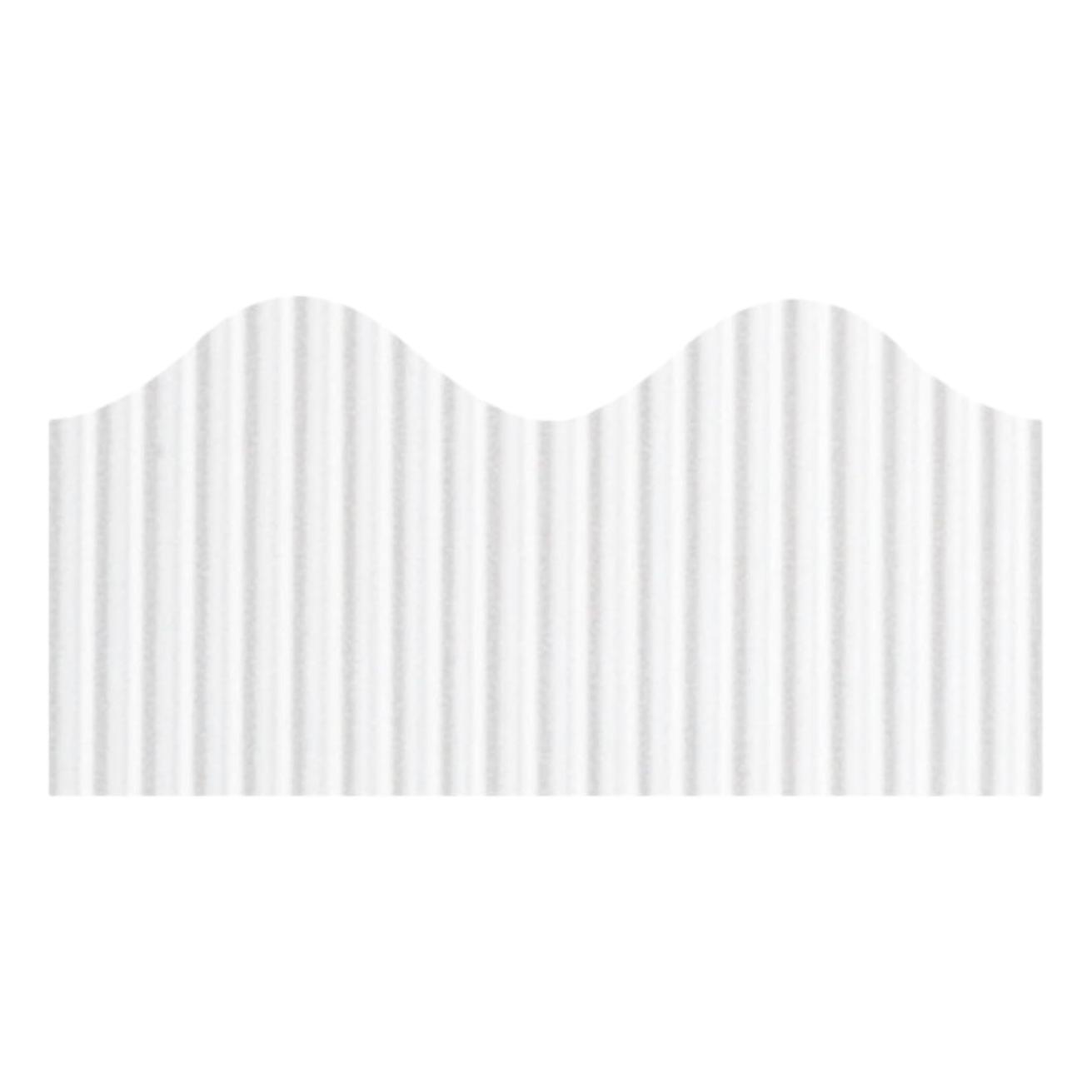 Bordette Bulletin Board Border - White (2 1/4" x 50')