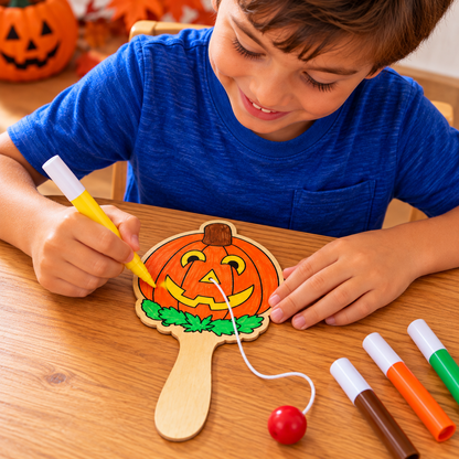 CYO Jack O Lantern Paddleball Game