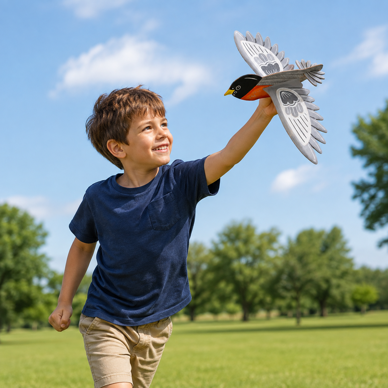 DIY Unfinished Wood Bird Gliders (12 Pack)