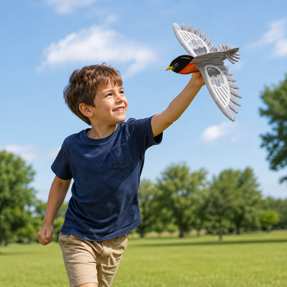 DIY Unfinished Wood Bird Gliders (12 Pack)