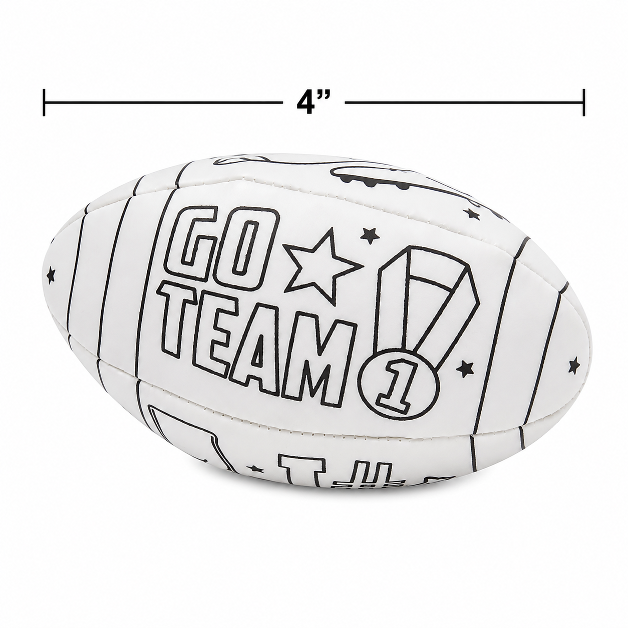 Color Your Own Footballs (12 Pack)