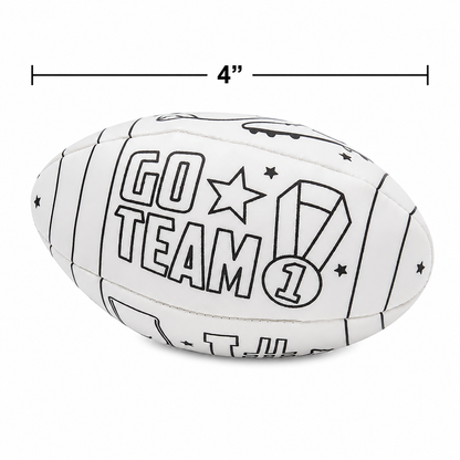 Color Your Own Footballs (12 Pack)