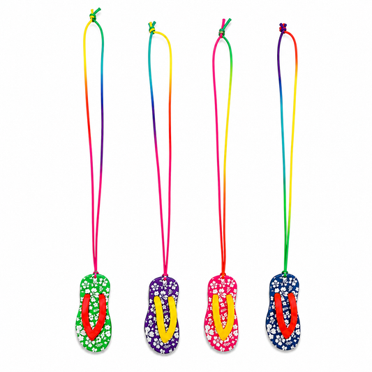 Flip-Flop Necklaces (12 Pack)