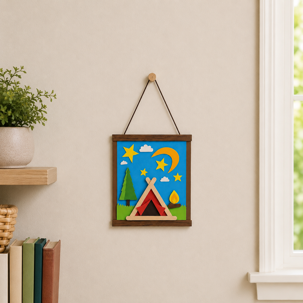 Hanging Camp Scene Craft Kit (12 Pack)